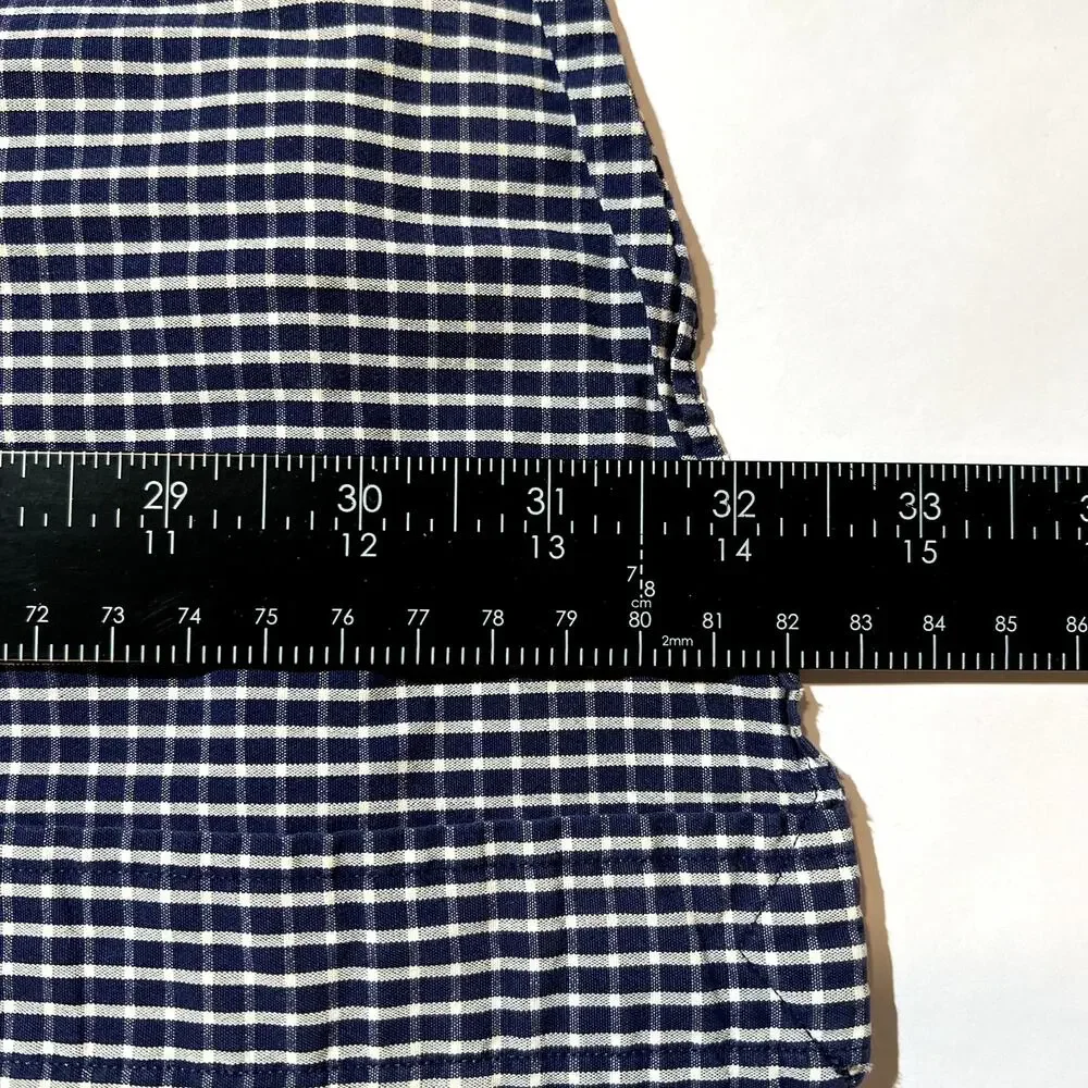 Ralph Lauren Blake Men's Gingham Button Down Long Sleeve Shirt‎ XL